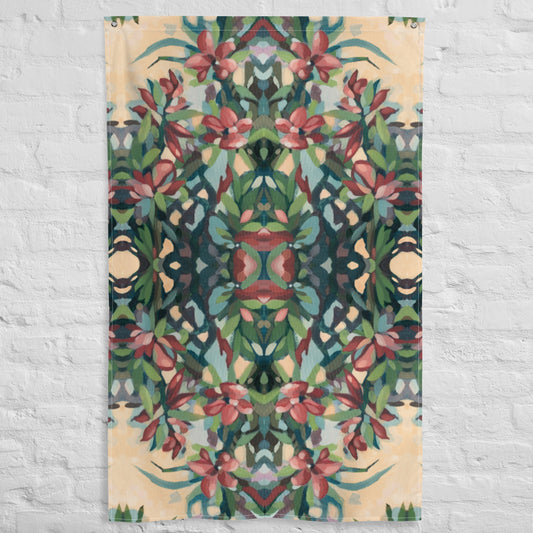 Lovers Touch Tapestry Flag