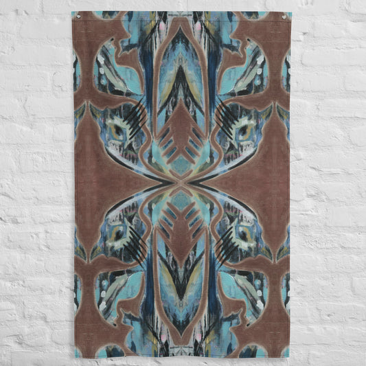 Parrot Tapestry Flag