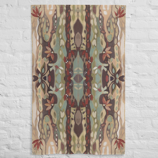 Off the Ground Tapestry Flag