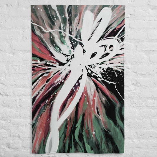 Ignite Holiday Tapestry Flag