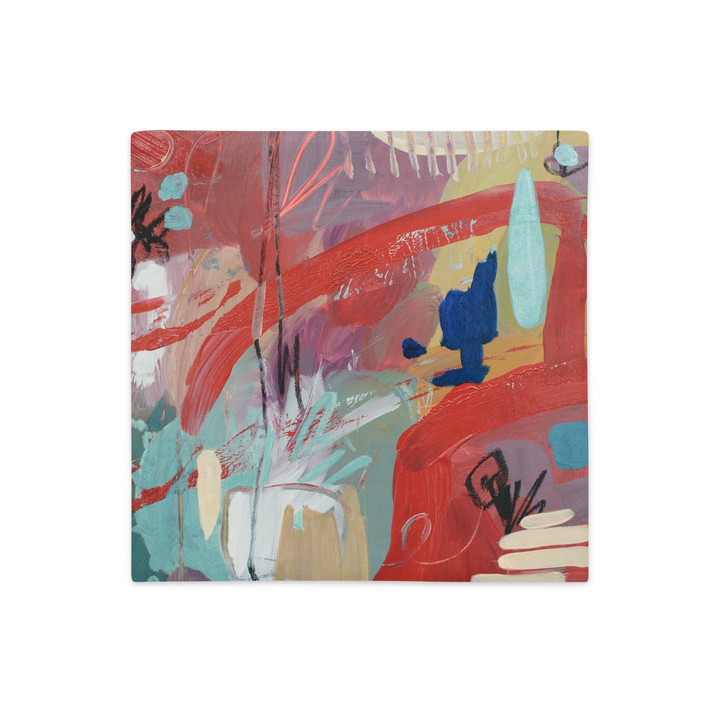 Red Dog, Premium Pillow Case