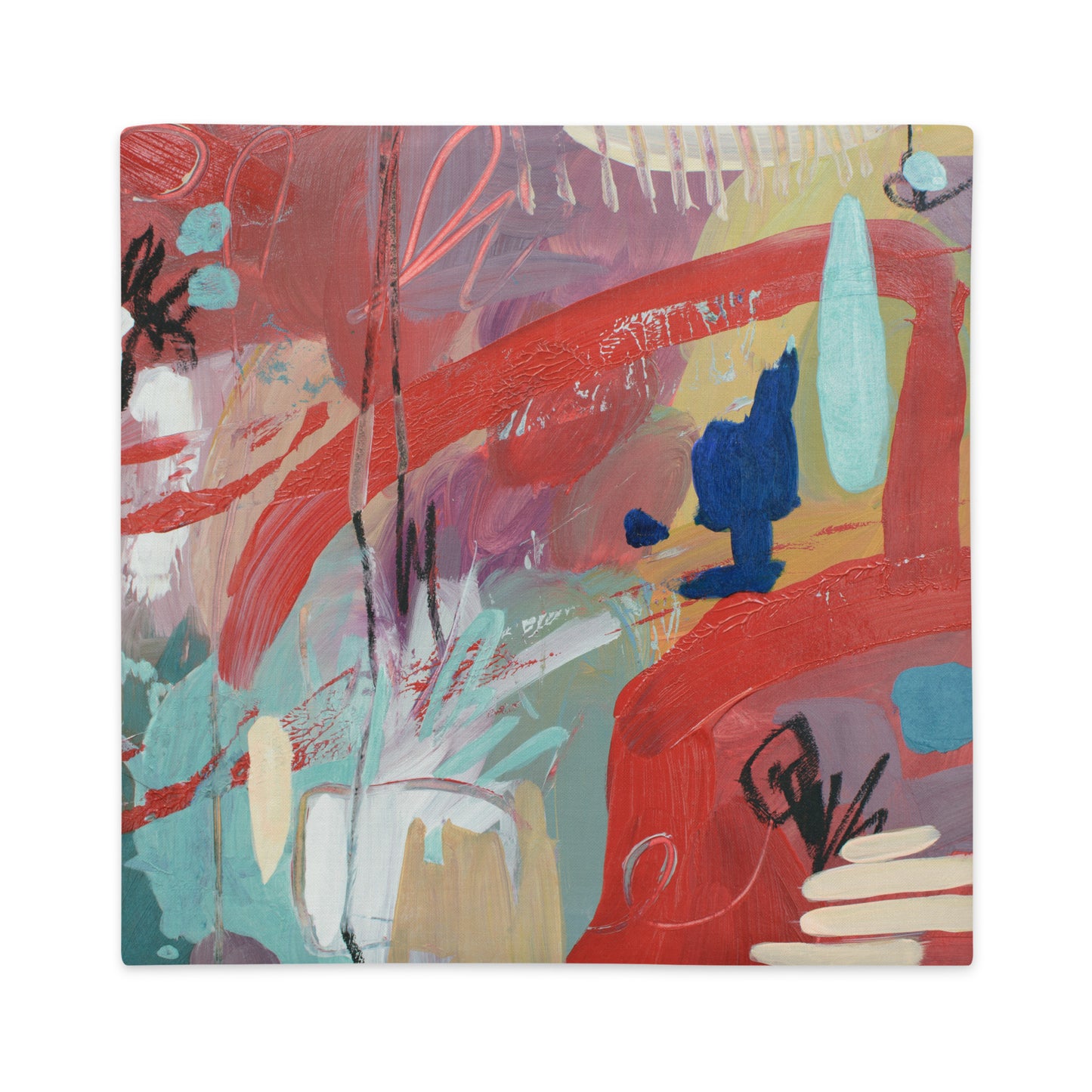 Red Dog, Premium Pillow Case