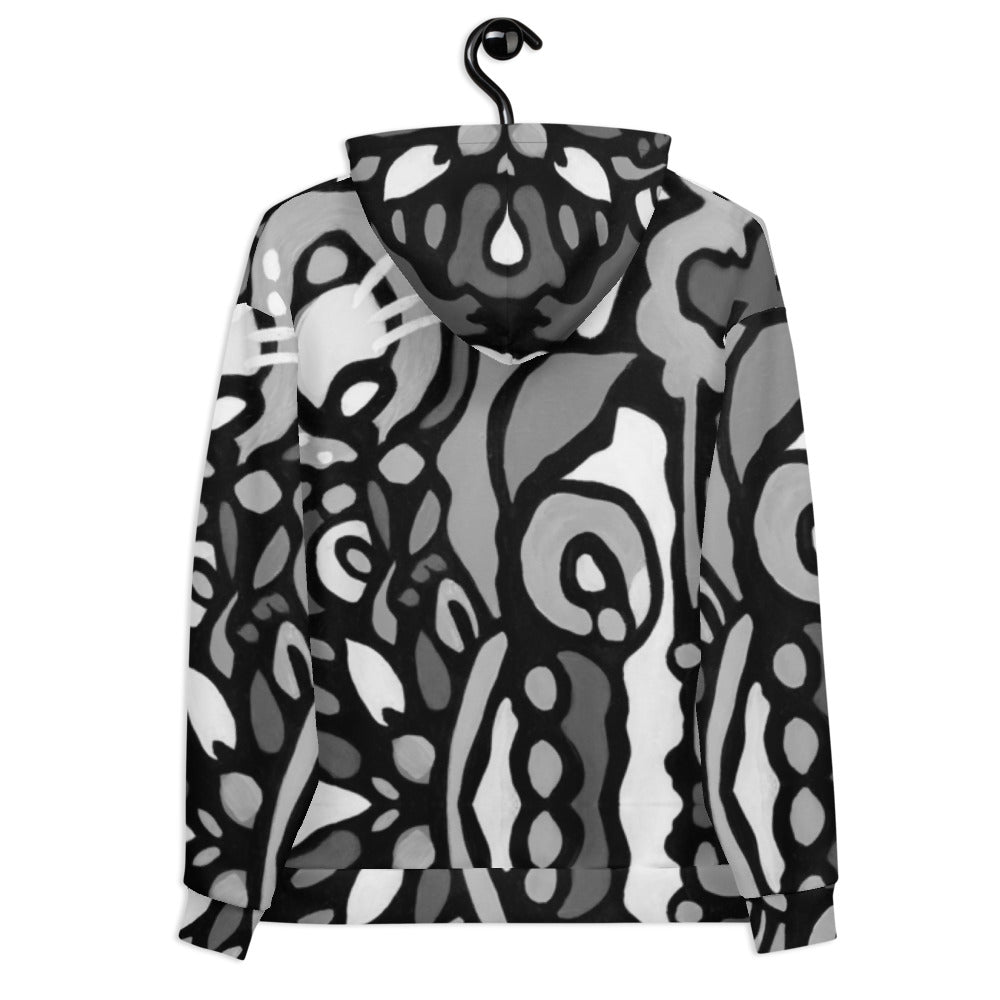 Z-Street, B/W Epic Unisex Hoodie