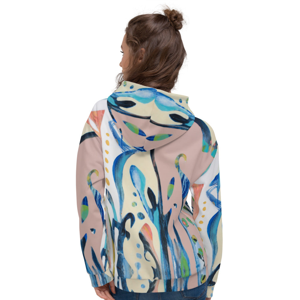 Dove, Blue Epic Unisex Hoodie