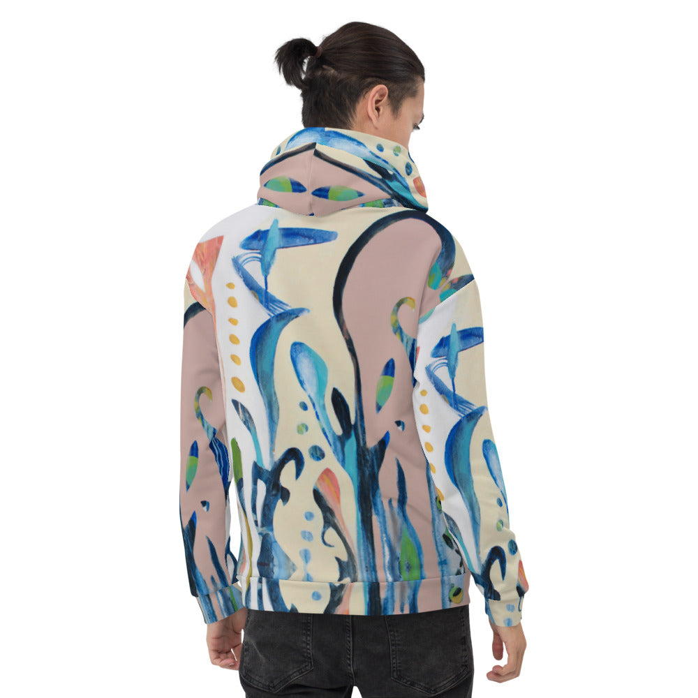 Dove, Blue Epic Unisex Hoodie