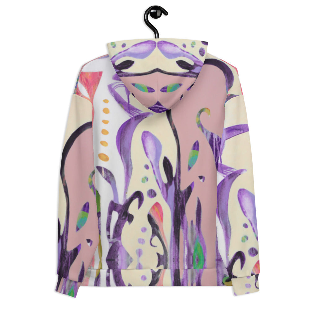 Dove, Blue Epic Purple Unisex Hoodie