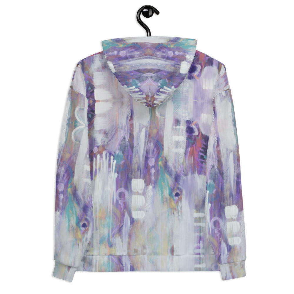 Abstract Purple, Epic Unisex Hoodie