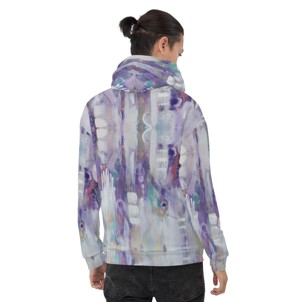 Abstract Purple, Epic Unisex Hoodie