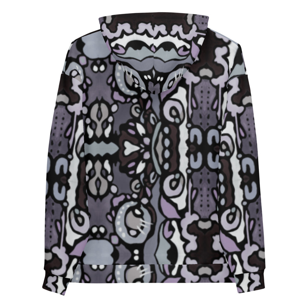 Z-Street, Purple J Epic Unisex Hoodie