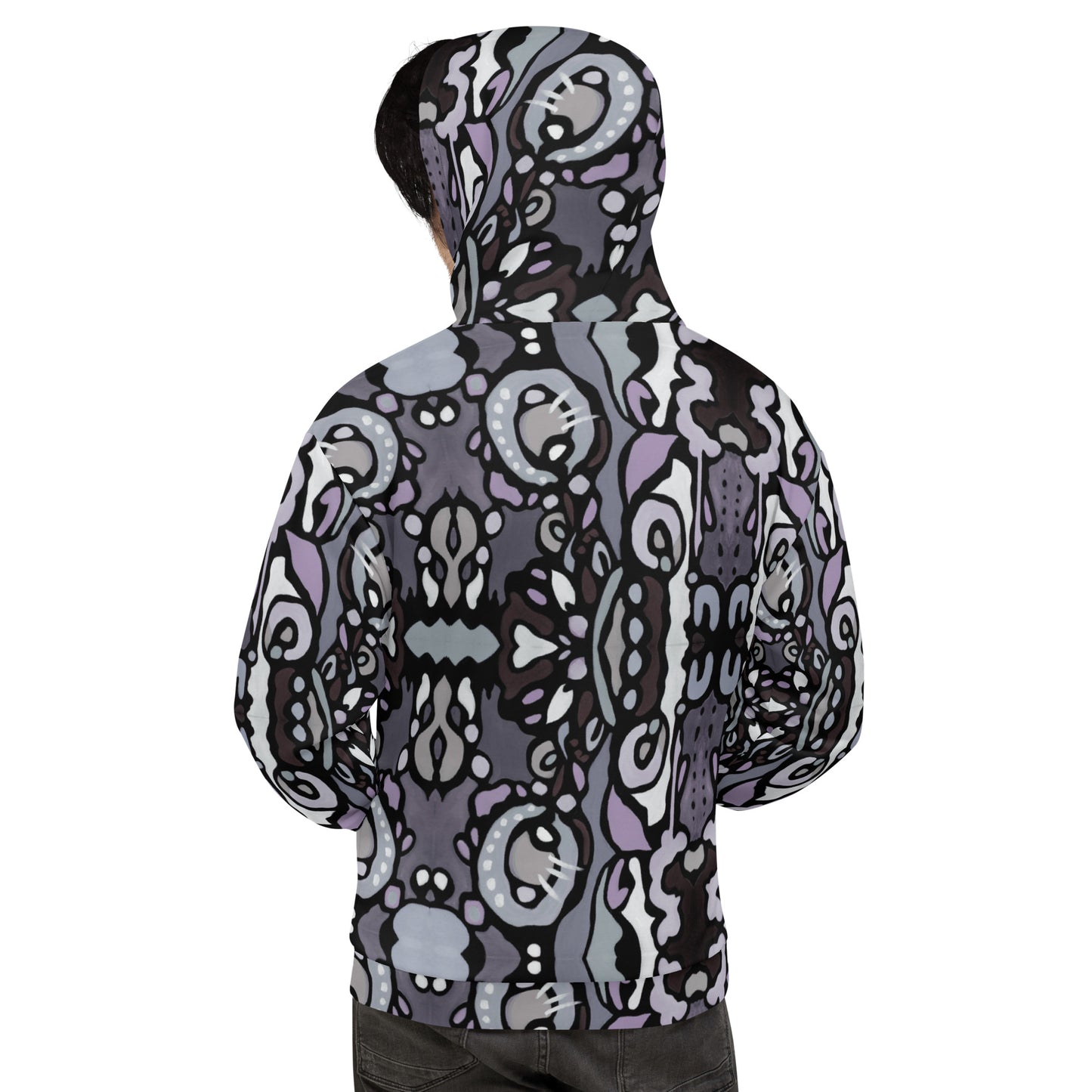 Z-Street, Purple J Epic Unisex Hoodie