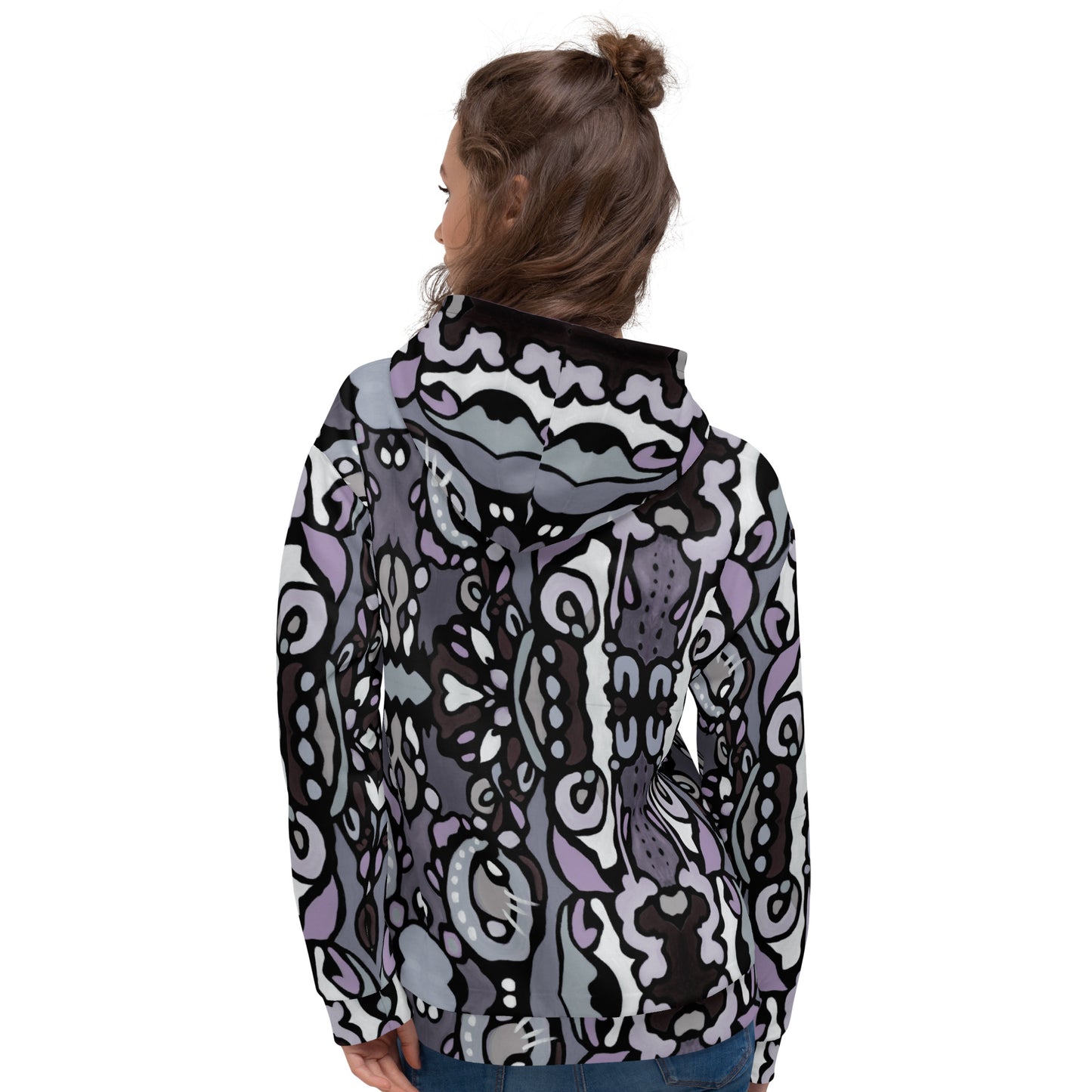Z-Street, Purple J Epic Unisex Hoodie