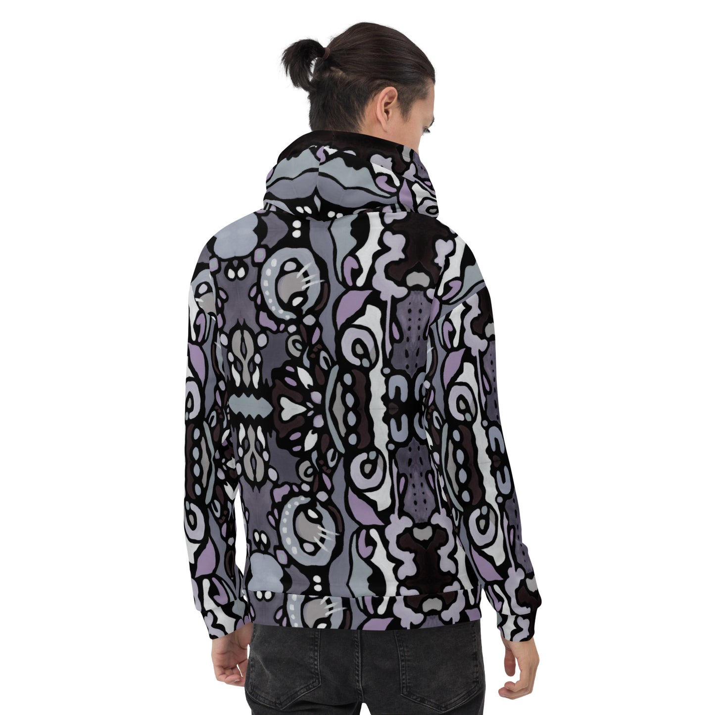 Z-Street, Purple J Epic Unisex Hoodie