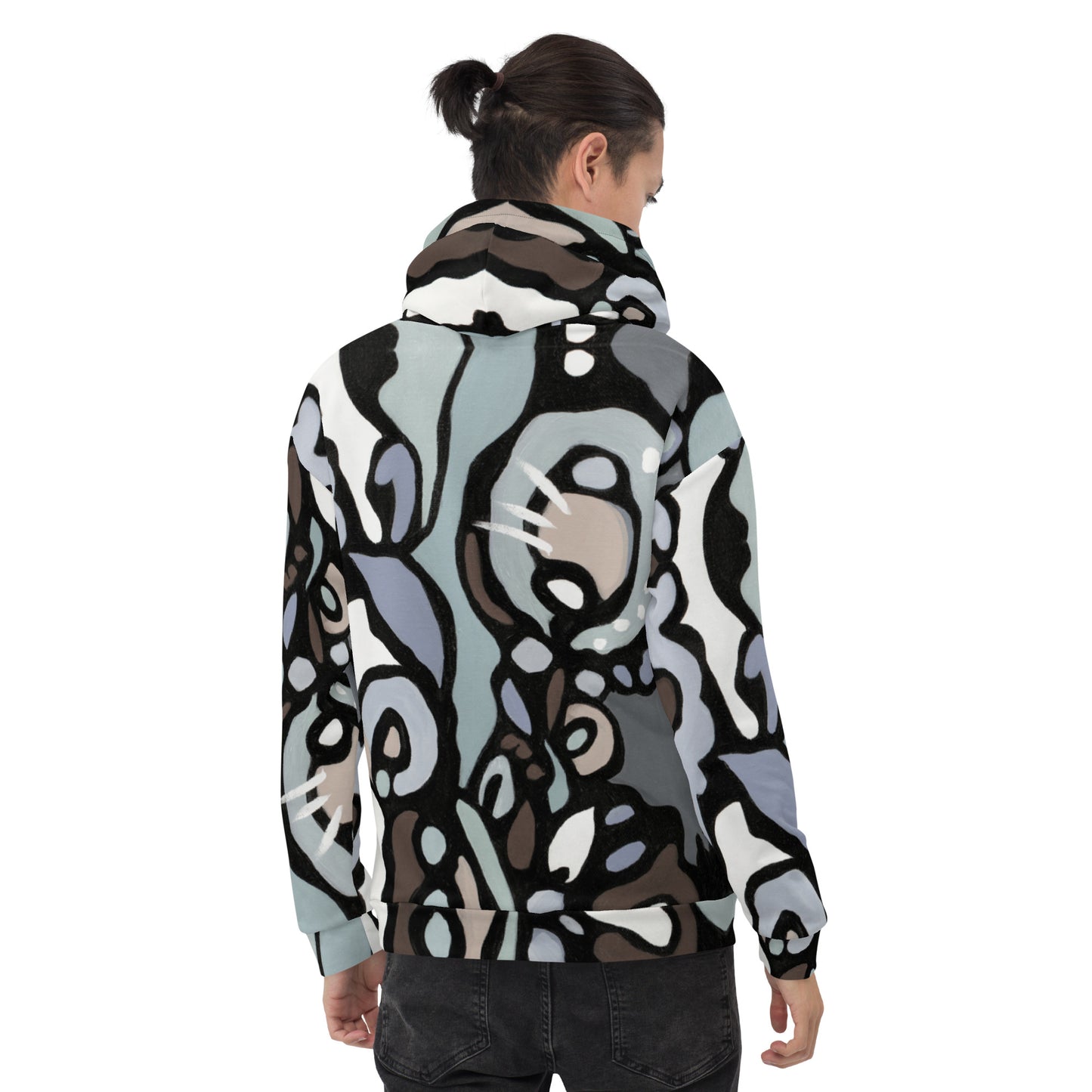Z-Street Gray Unisex Hoodie