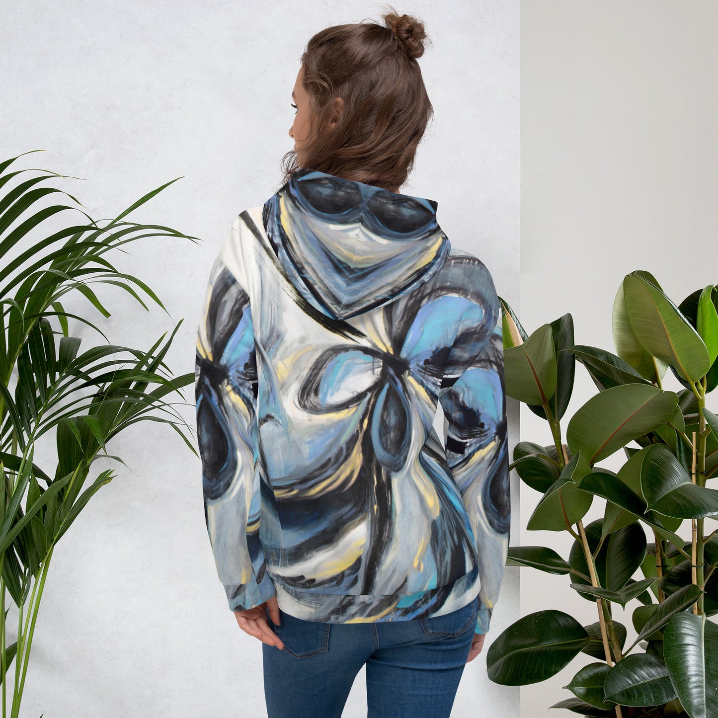 Soul Tie, Blue Epic Unisex Hoodie