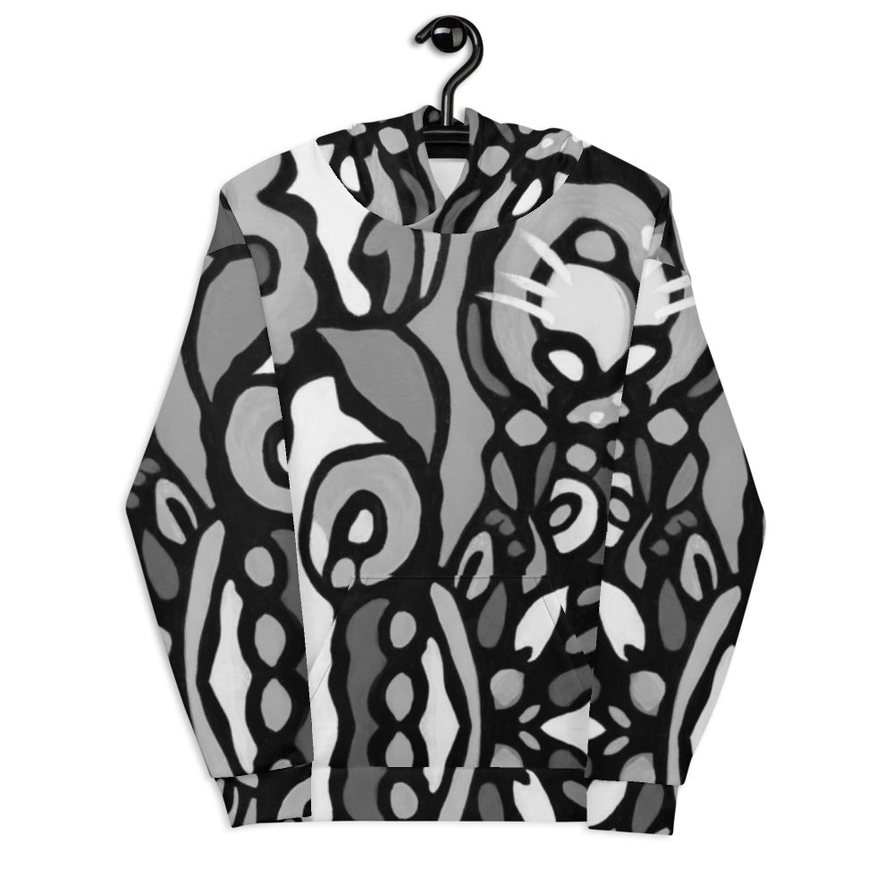 Z-Street, B/W Epic Unisex Hoodie