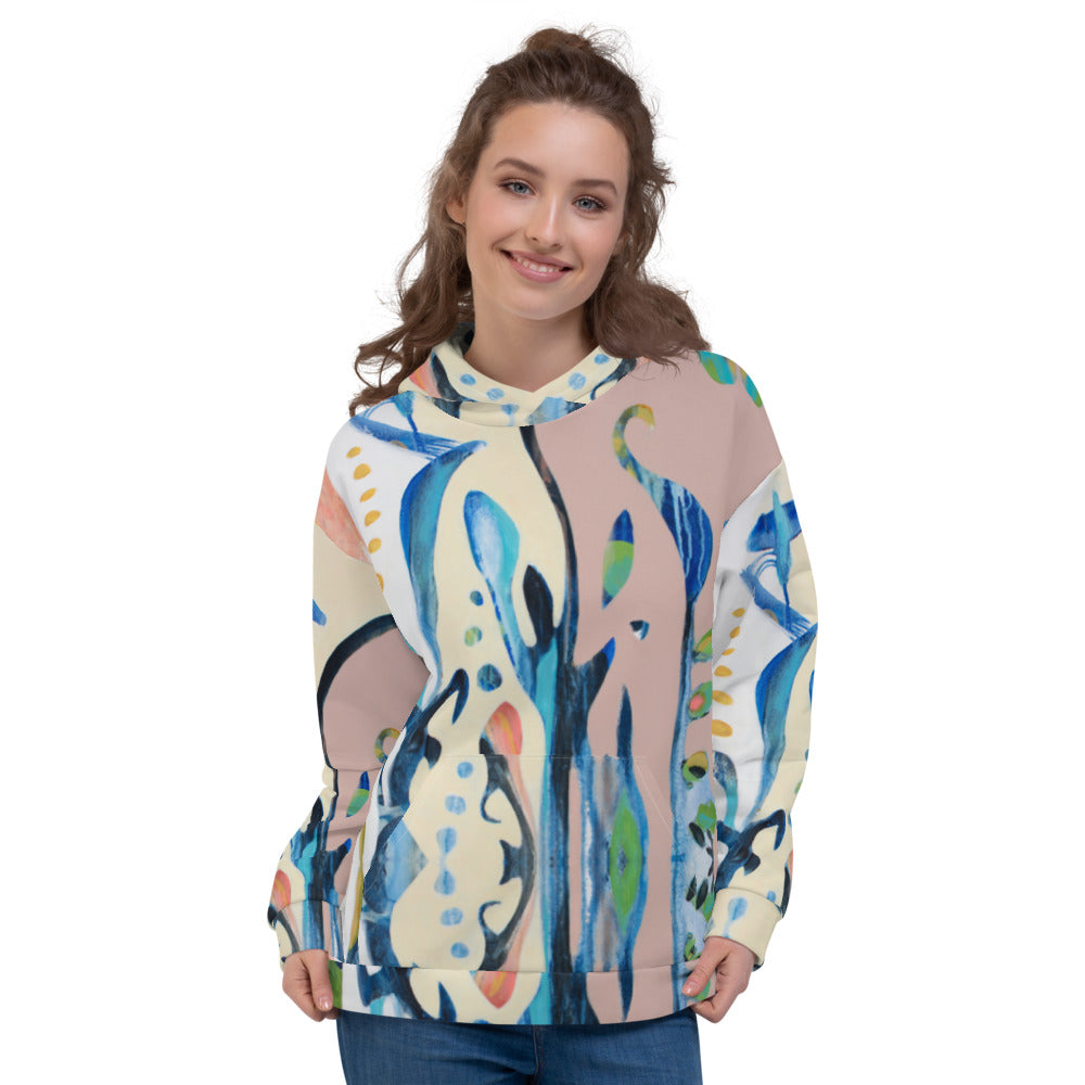 Dove, Blue Epic Unisex Hoodie
