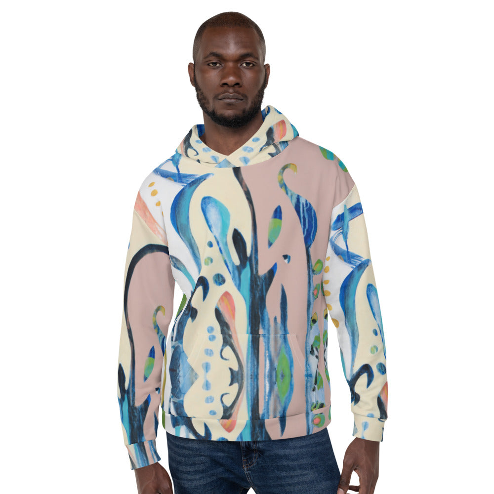Dove, Blue Epic Unisex Hoodie
