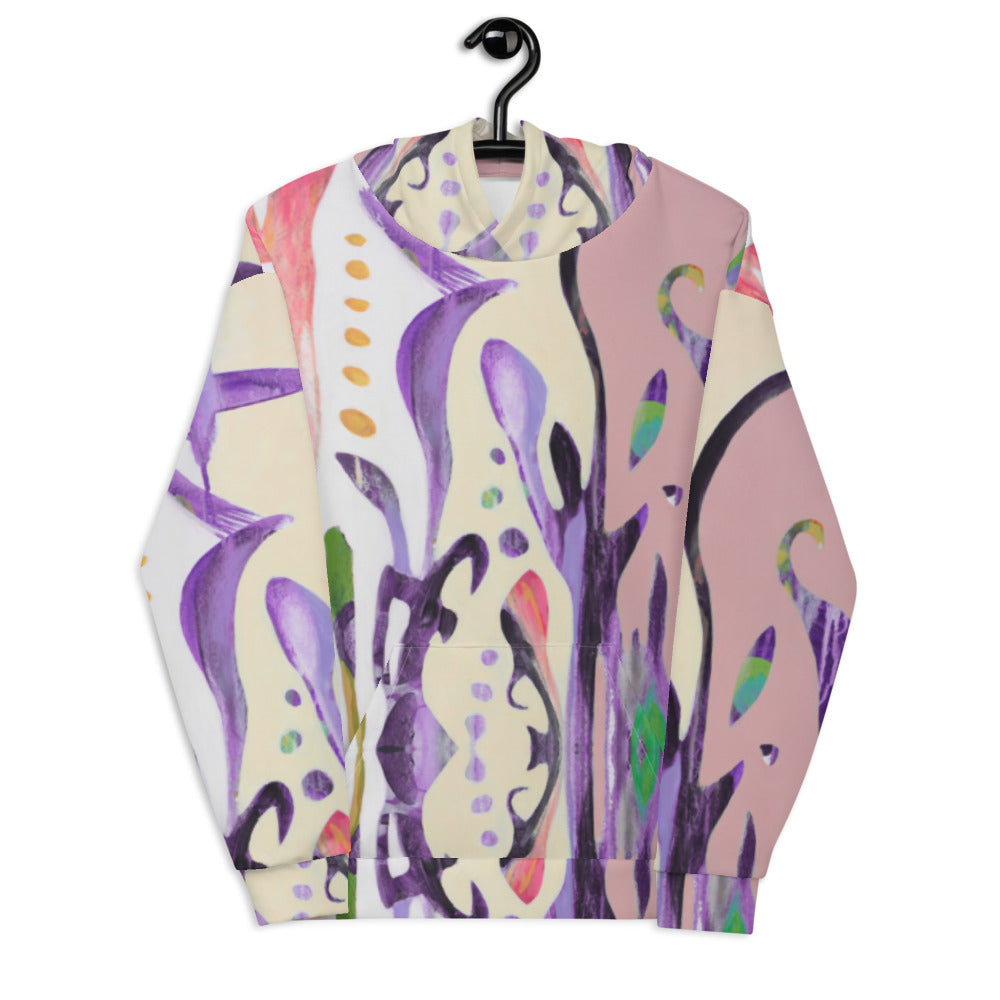 Dove, Blue Epic Purple Unisex Hoodie
