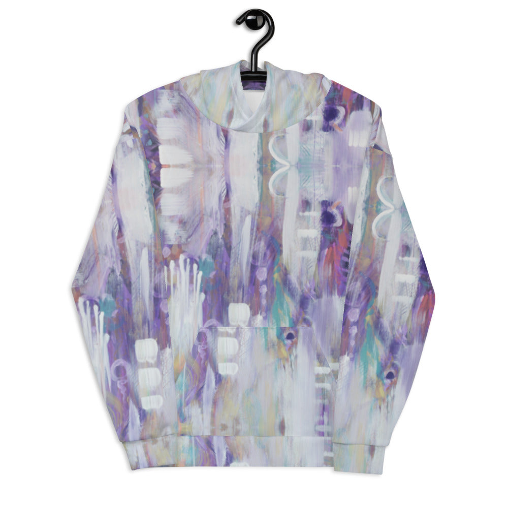 Abstract Purple, Epic Unisex Hoodie