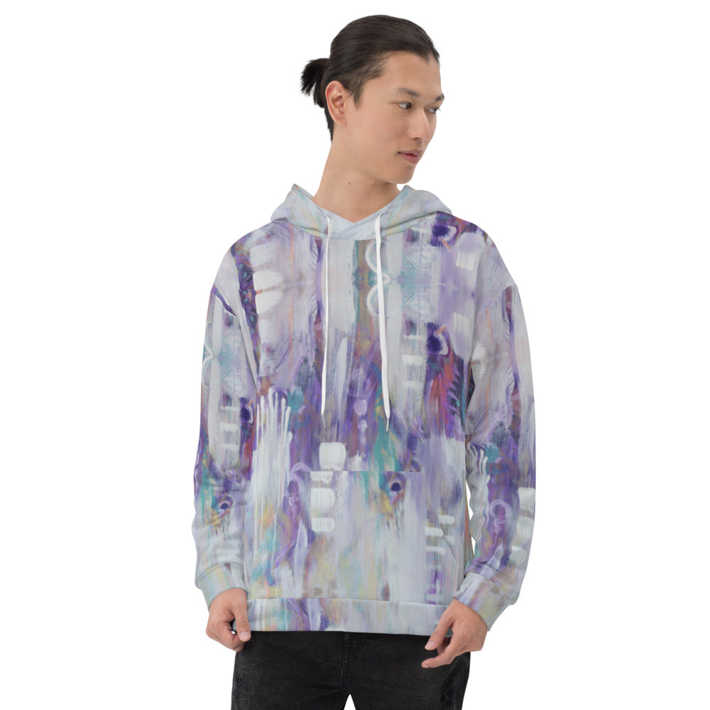 Abstract Purple, Epic Unisex Hoodie