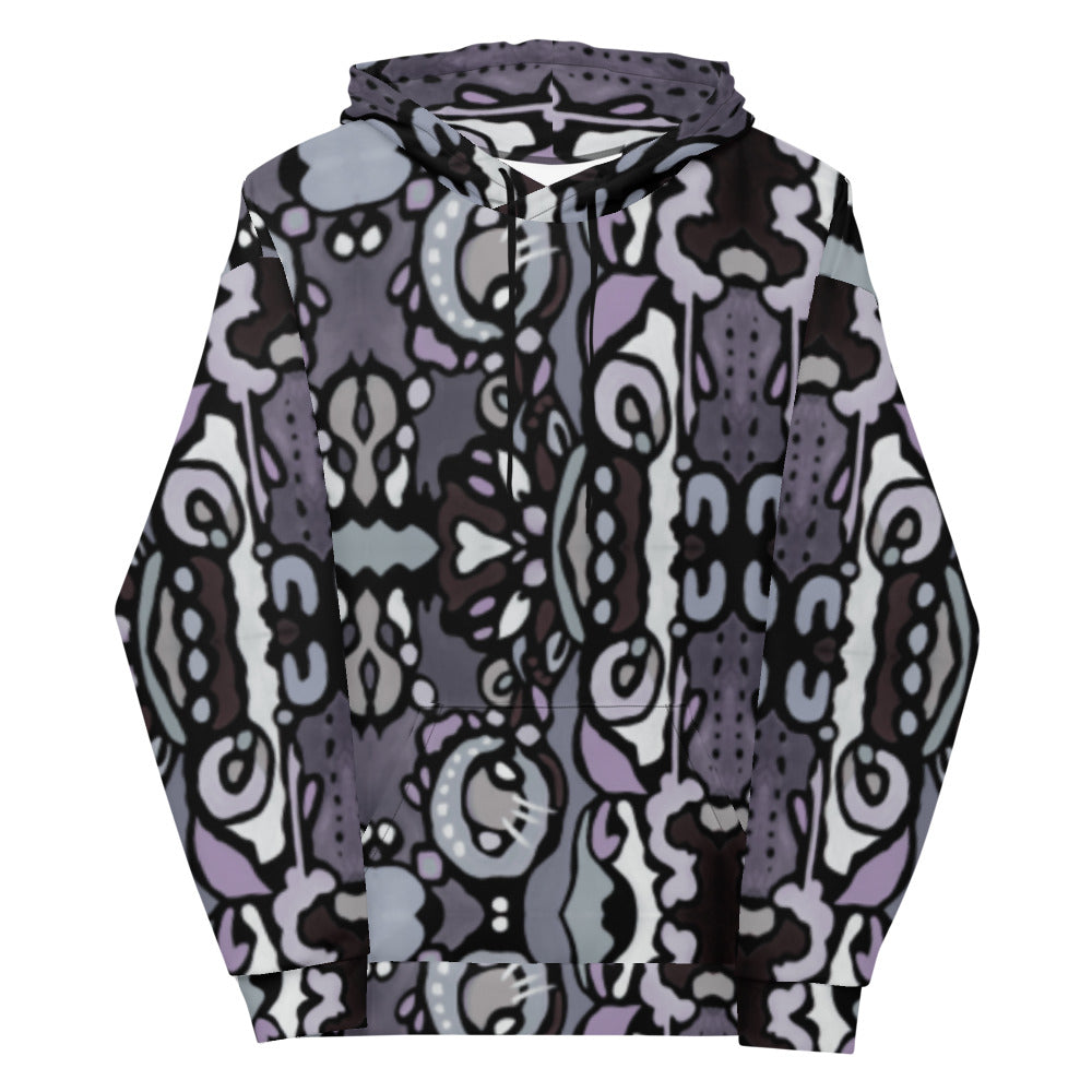 Z-Street, Purple J Epic Unisex Hoodie