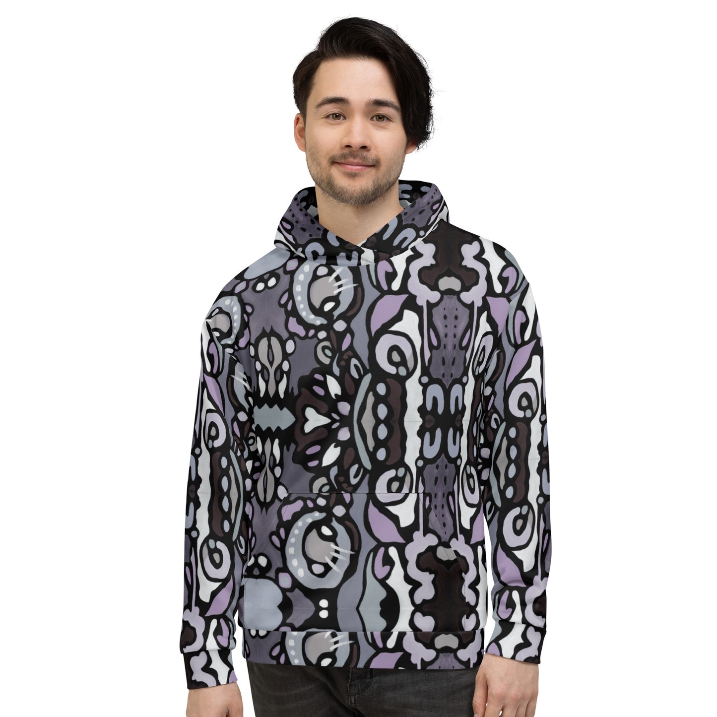 Z-Street, Purple J Epic Unisex Hoodie