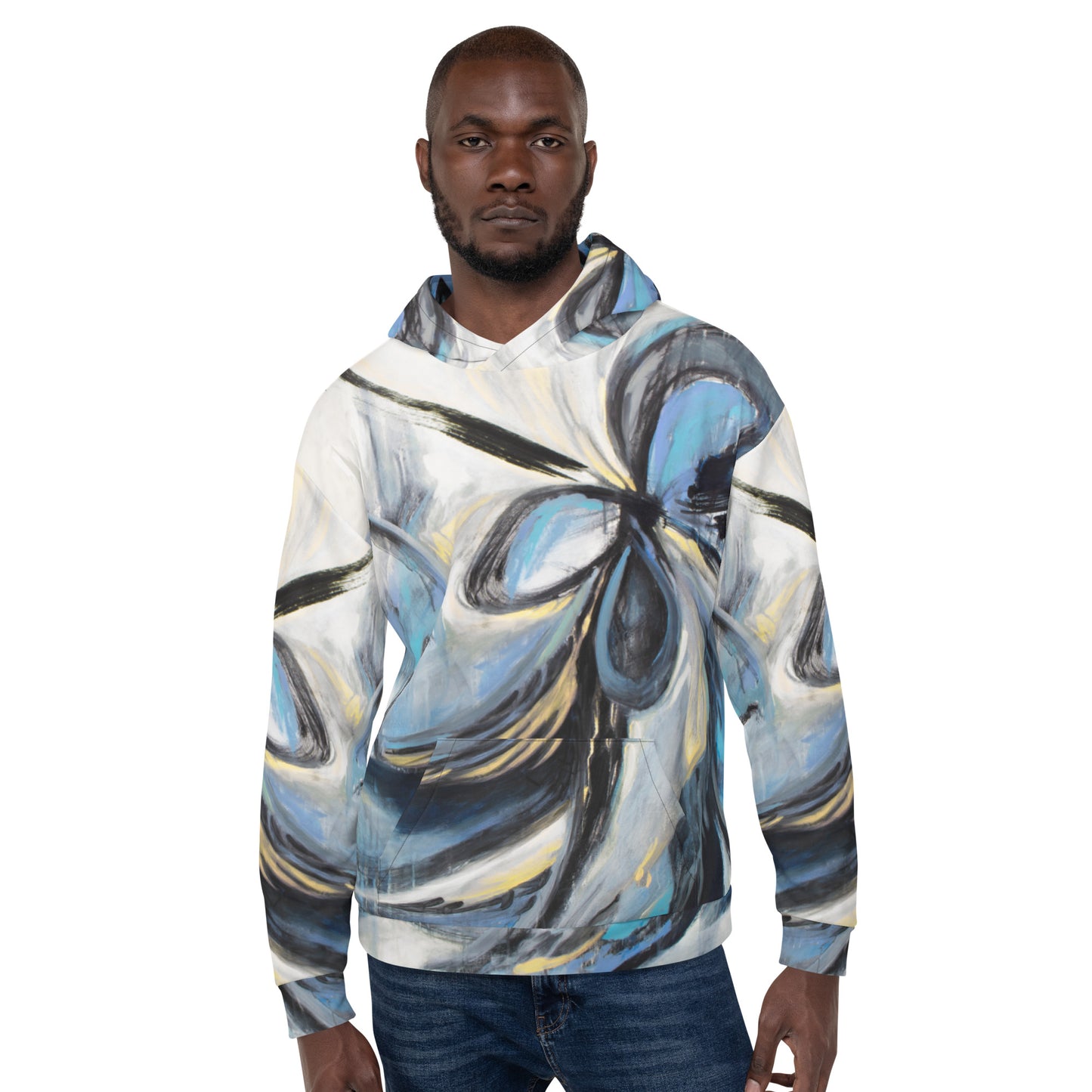 Soul Tie, Blue Epic Unisex Hoodie