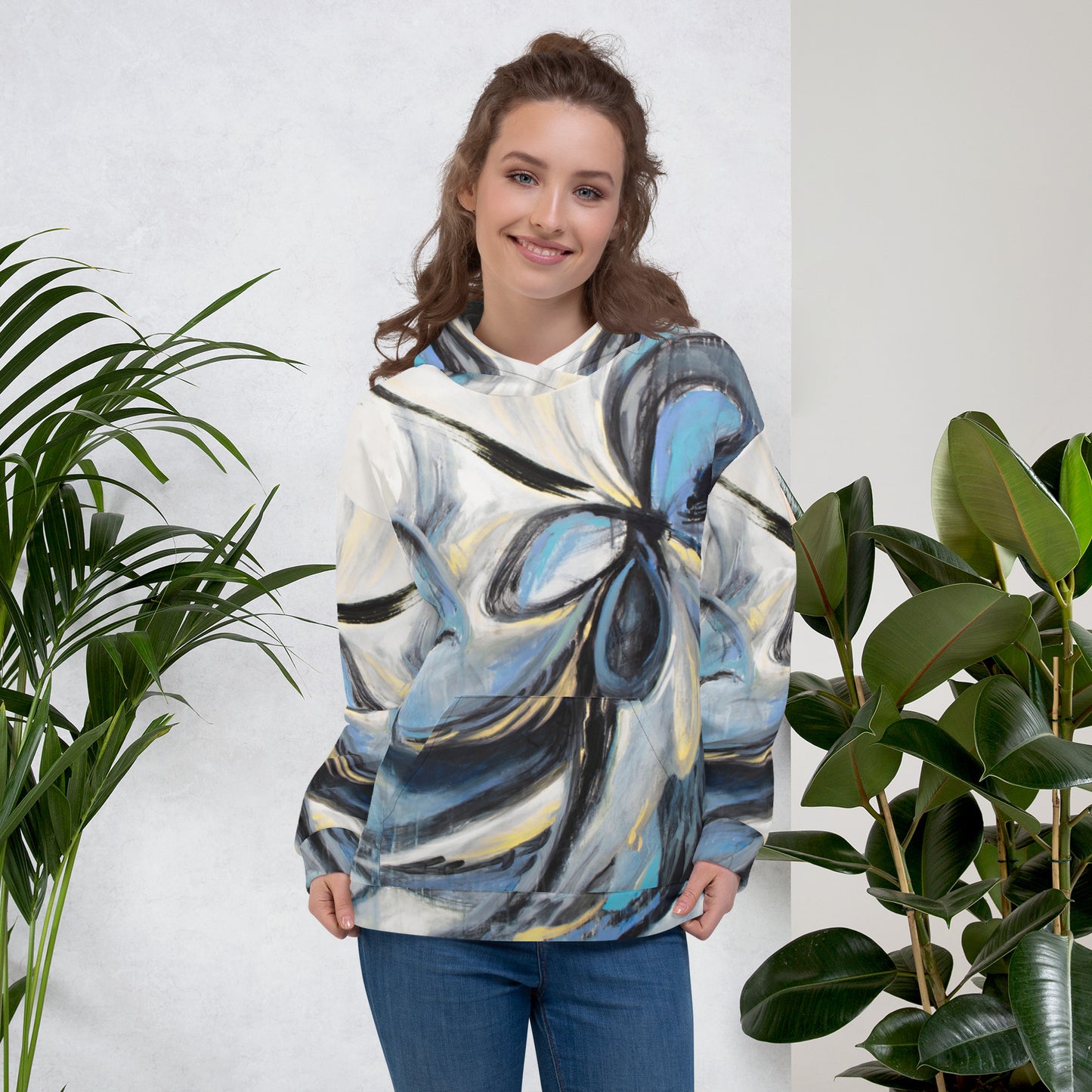Soul Tie, Blue Epic Unisex Hoodie