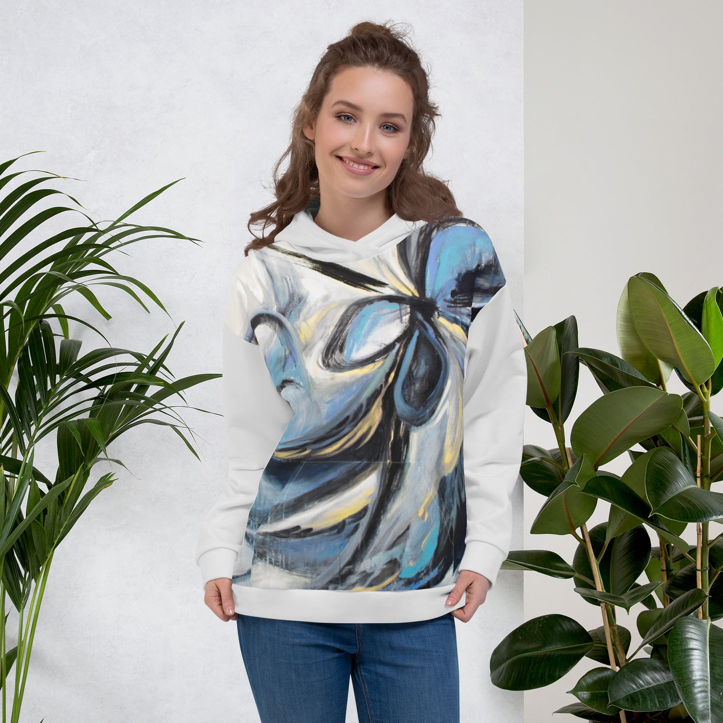 Soul Tie, Blue Vibe Unisex Hoodie