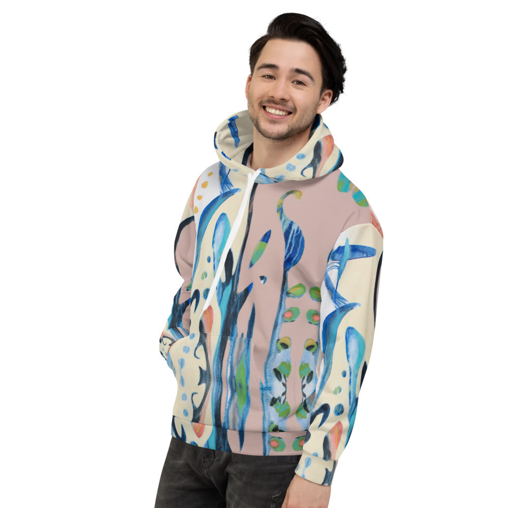 Dove, Blue Epic Unisex Hoodie