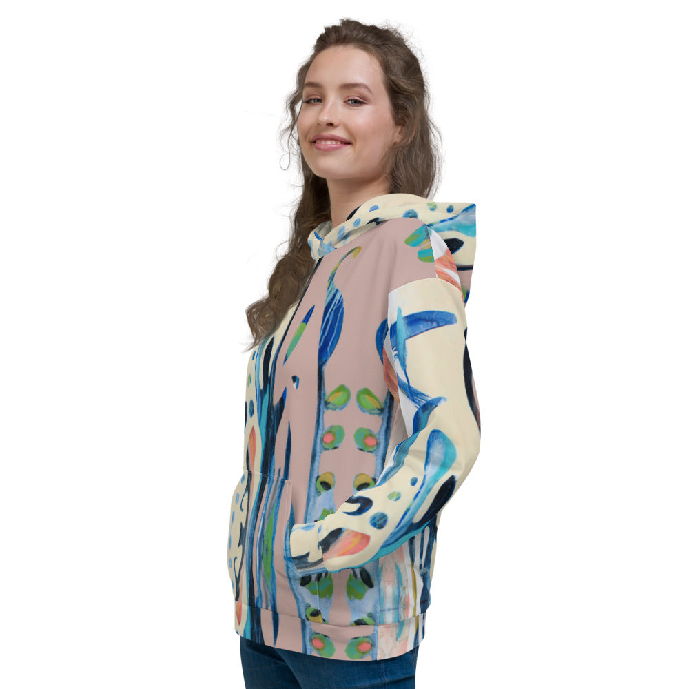 Dove, Blue Epic Unisex Hoodie