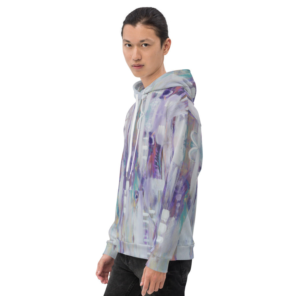 Abstract Purple, Epic Unisex Hoodie