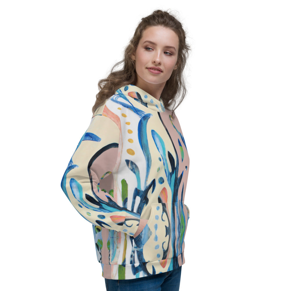 Dove, Blue Epic Unisex Hoodie