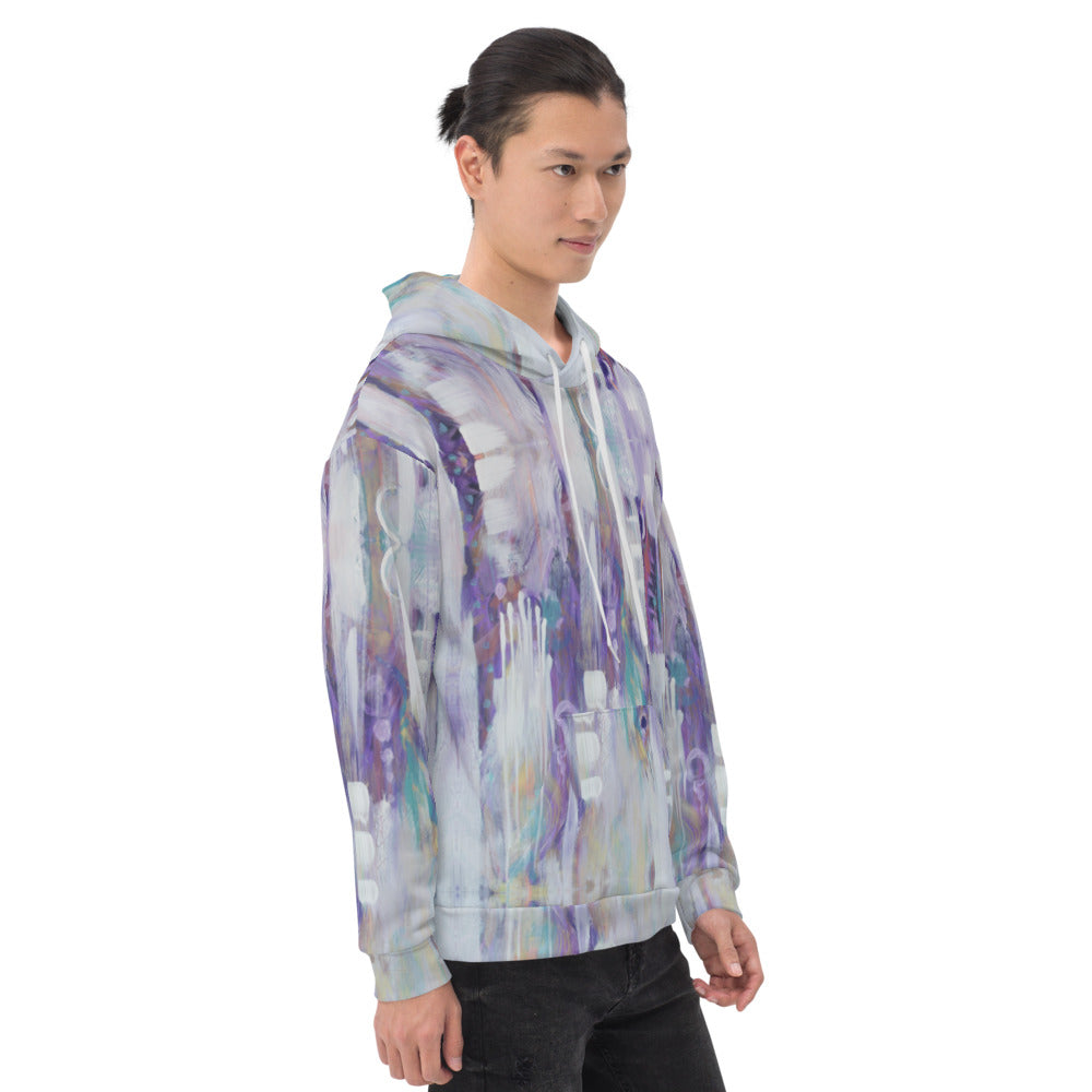 Abstract Purple, Epic Unisex Hoodie