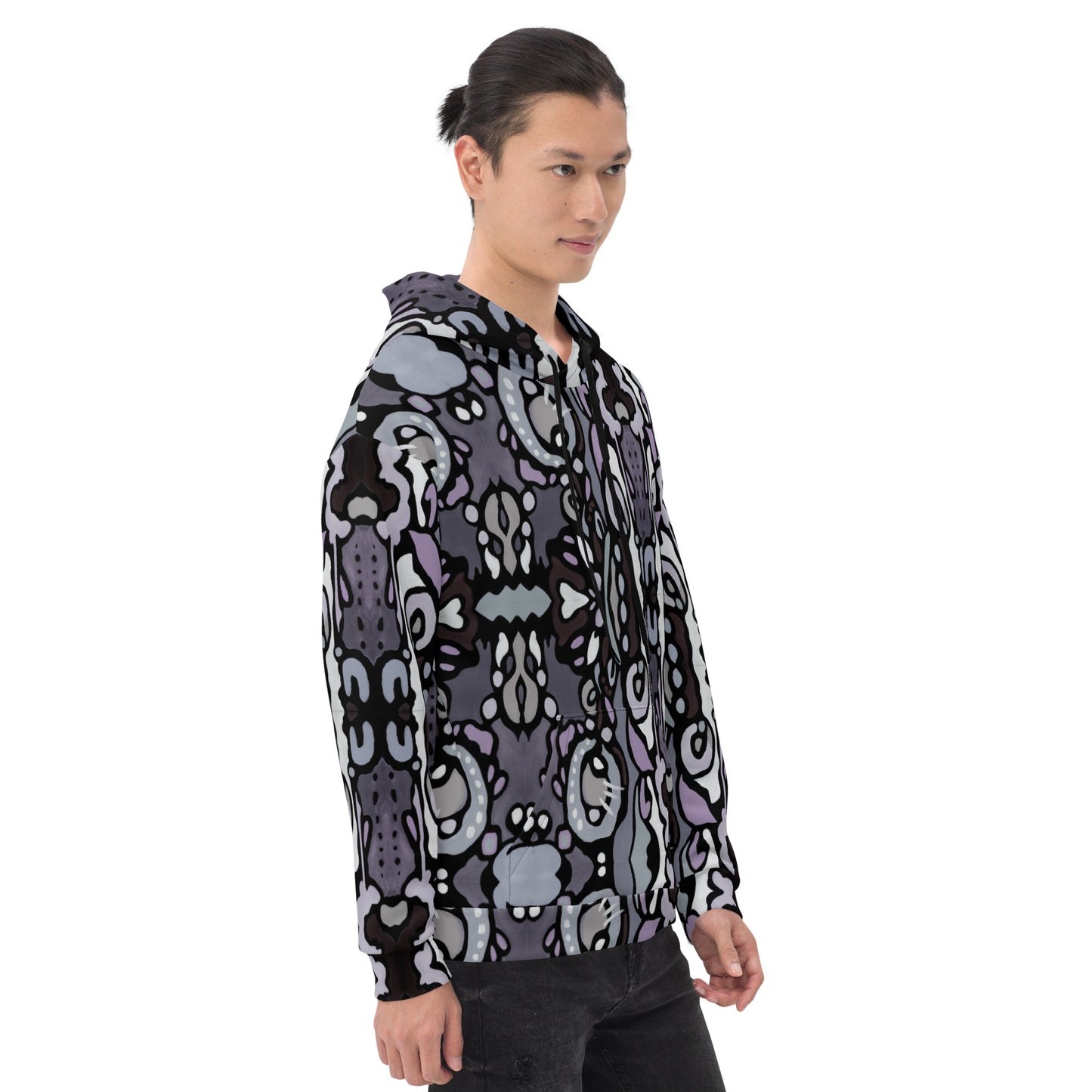Z-Street, Purple J Epic Unisex Hoodie