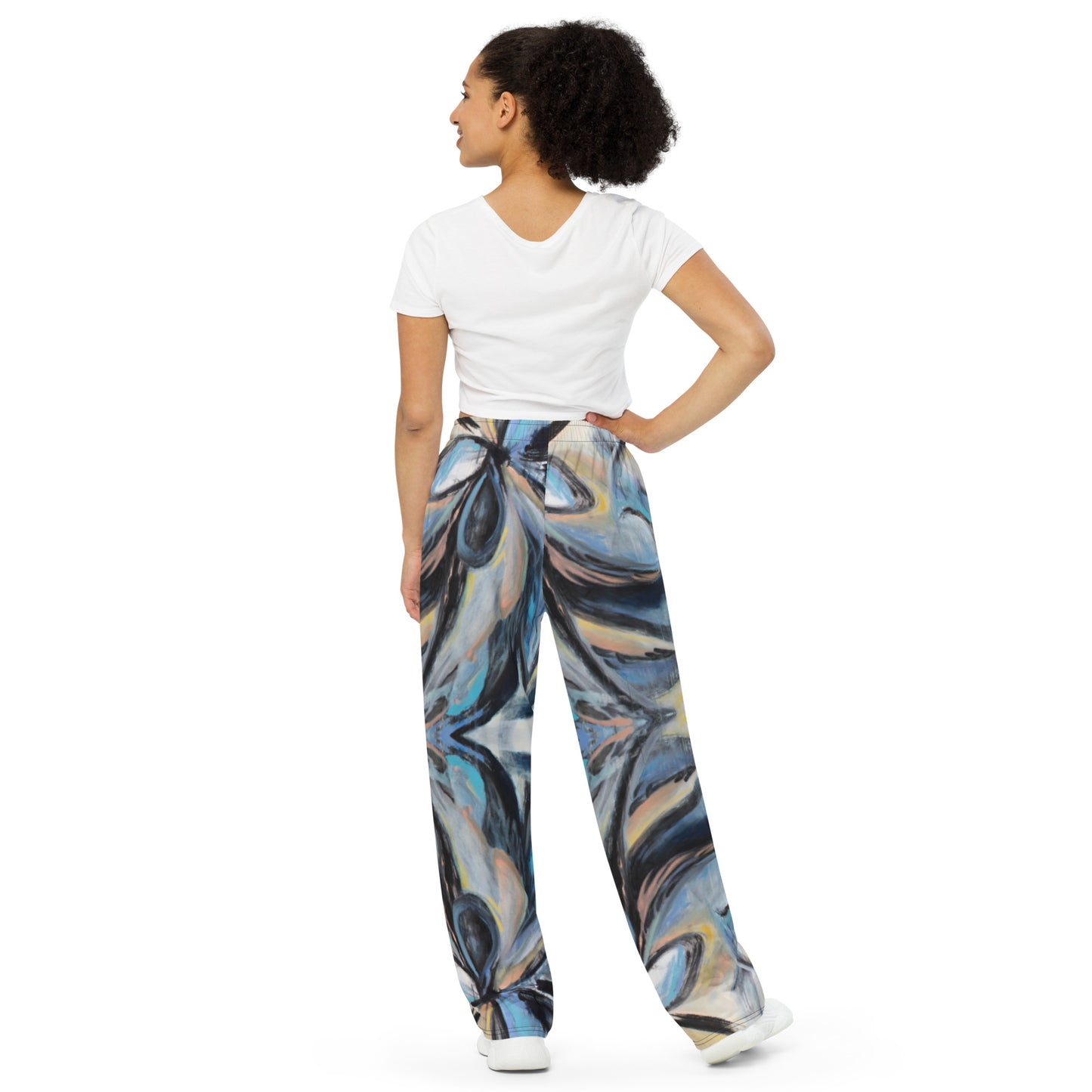 Soul Tie, unisex wide-leg pants