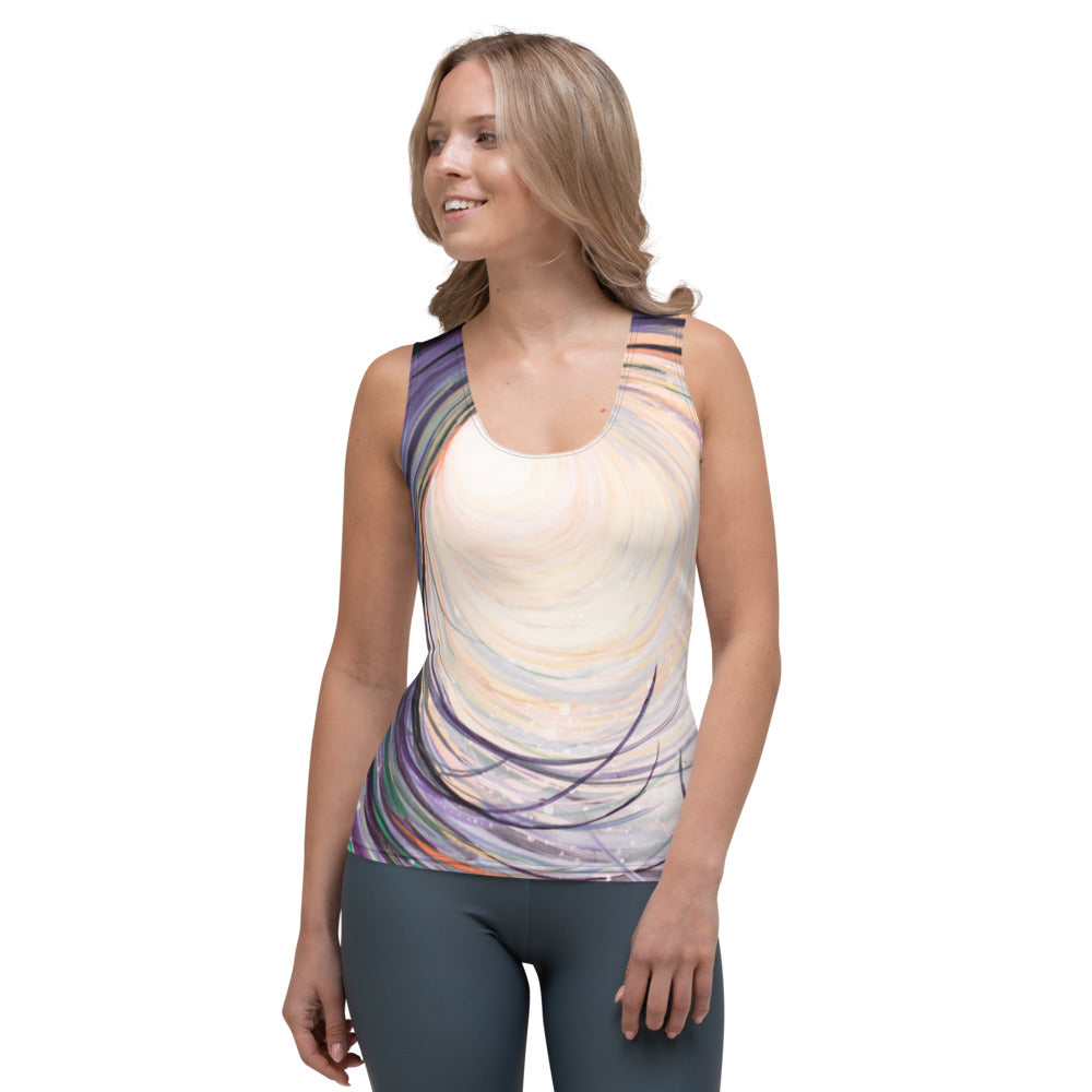 Empty Nest, Purple Tank Top