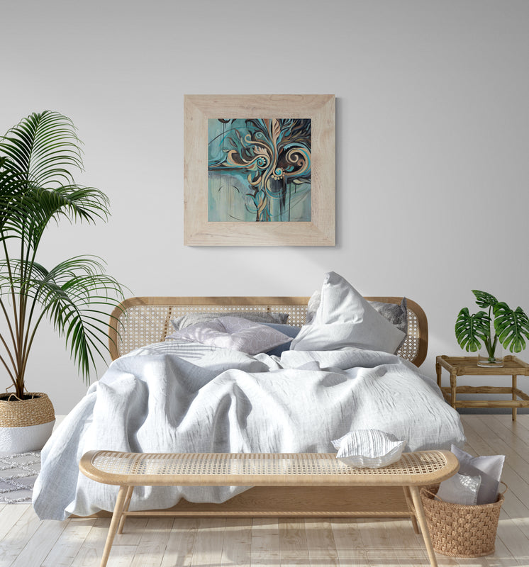 FLOURISH WITH FREEDOM, painting  P.O.R.