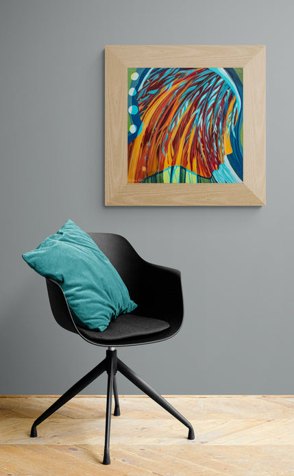 MOTHER NATURE, painting  SOLD