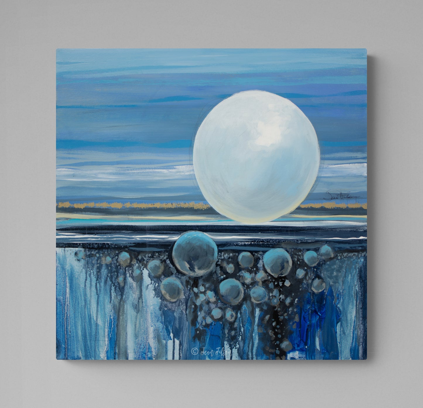 PEARL OF WISDOM, painting  P.O.R.