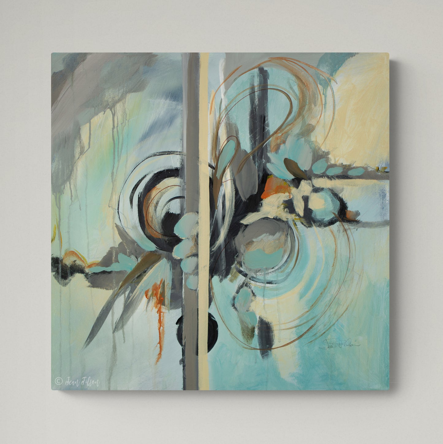 SOOTHE THE SOUL, painting  P.O.R.