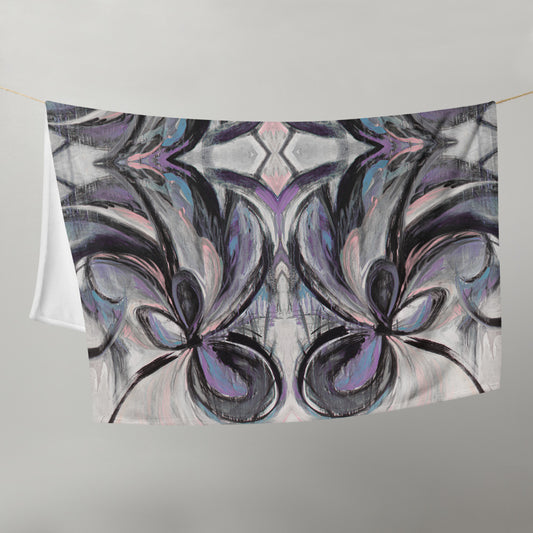 Soul Tie, Purple Throw Blanket