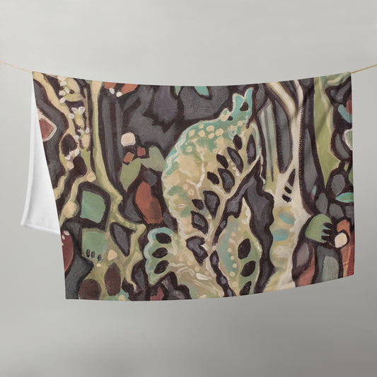 Wild Floret, Throw Blanket