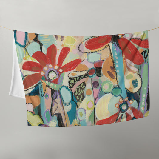Reckless Succulent, Throw Blanket