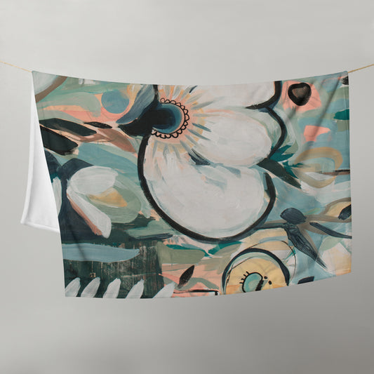 In Lieu of Flowers 4, Throw Blanket