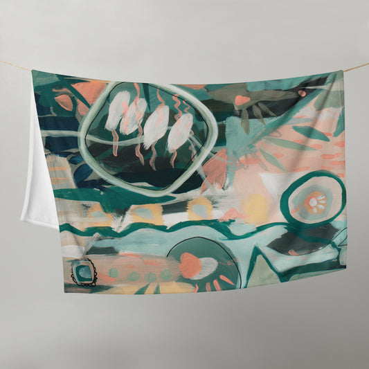 In Lieu of Flowers 3, Throw Blanket