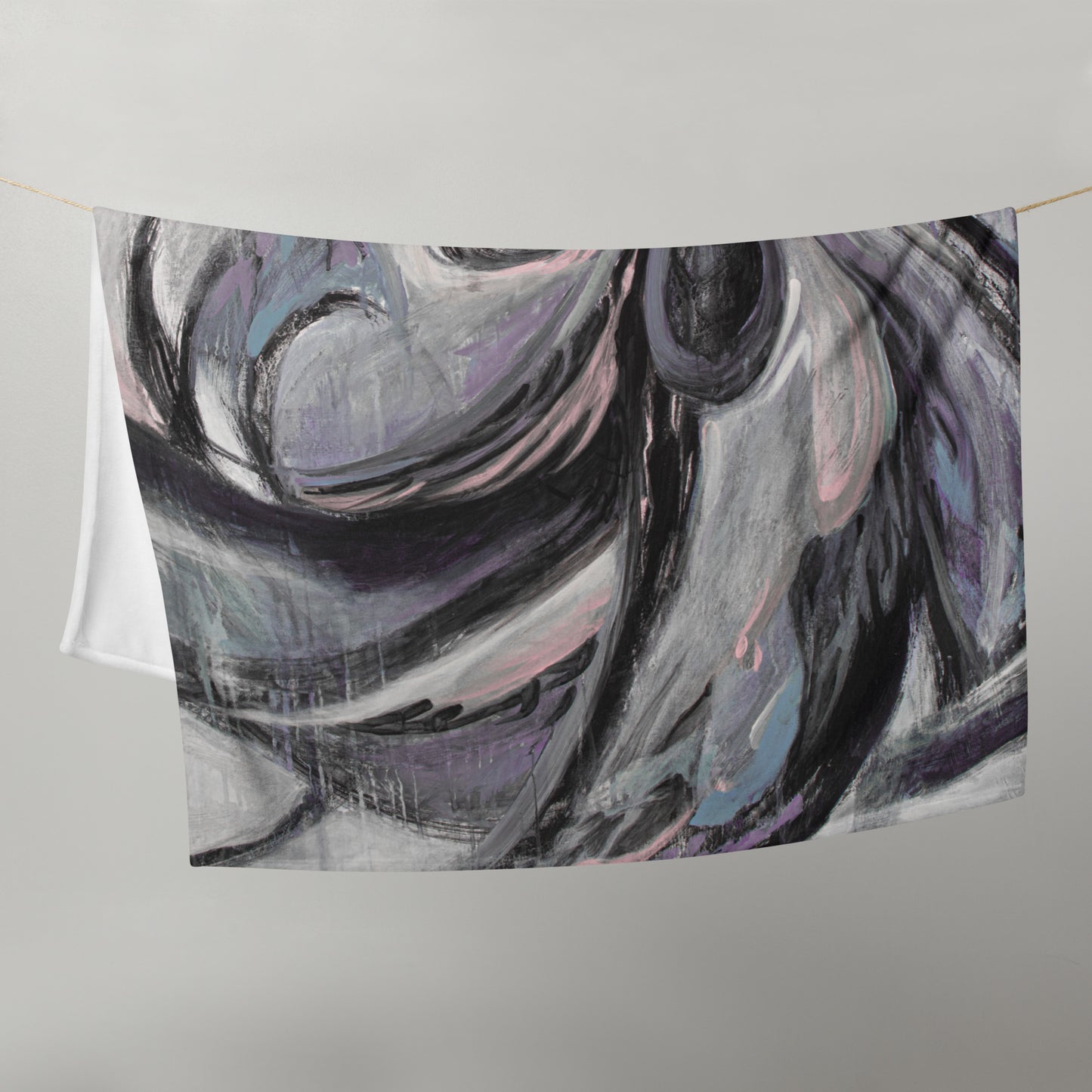 Soul Tie, Purple Throw Blanket