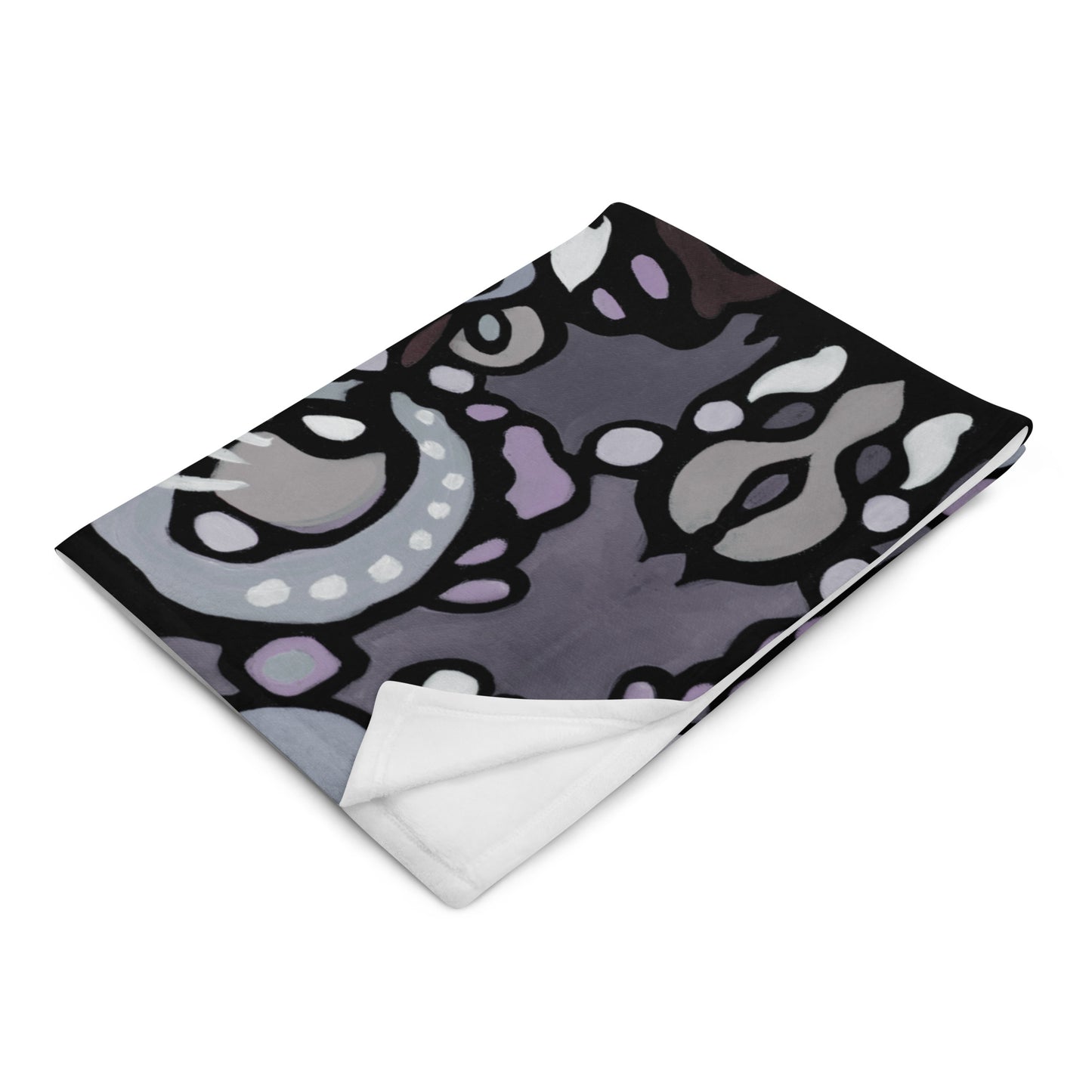 Z-Street, Purple Throw Blanket