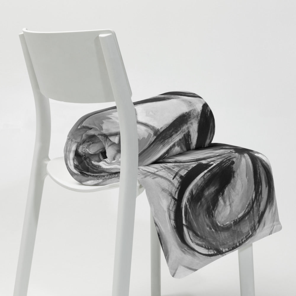 Soul Tie, B/W Throw Blanket