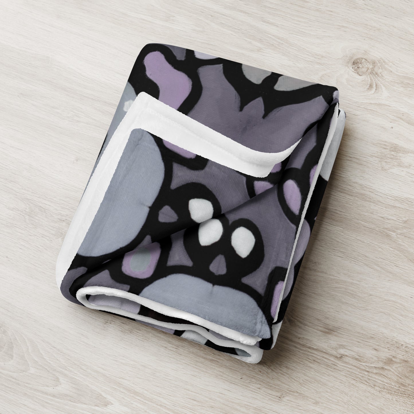 Z-Street, Purple Throw Blanket